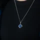 Lapis Lazuli rhombus necklace