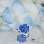 Tanzanite double ring